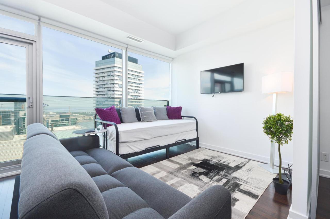 Downtown Toronto Condo Mins From Scotiabank Arena, Tiff, Cn Tower, Union, Mtcc Eksteriør bilde